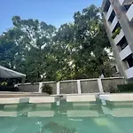 Roca Sola, Departamento Privado Con Vista Al Mar, Alberca, Terraza Y Aire Acondicionado